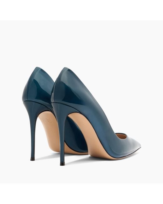 Casadei Blue Samurai Julia Pumps