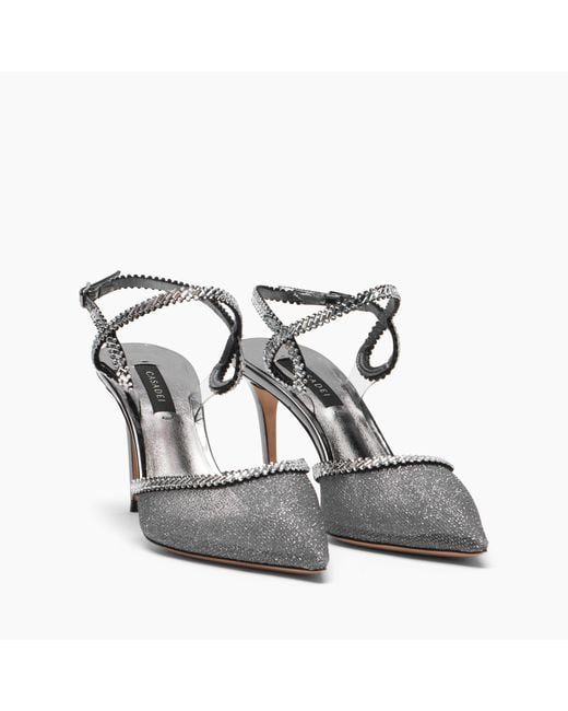 Casadei Metallic Julia Josephine Pump