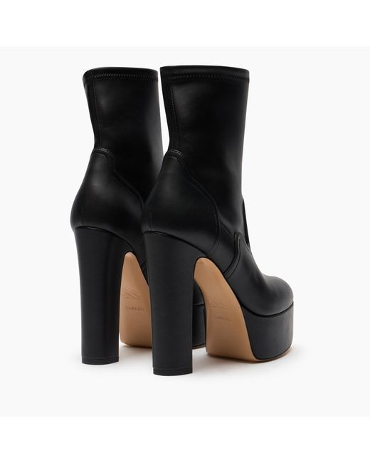 Casadei Black Patty Ankle Boot