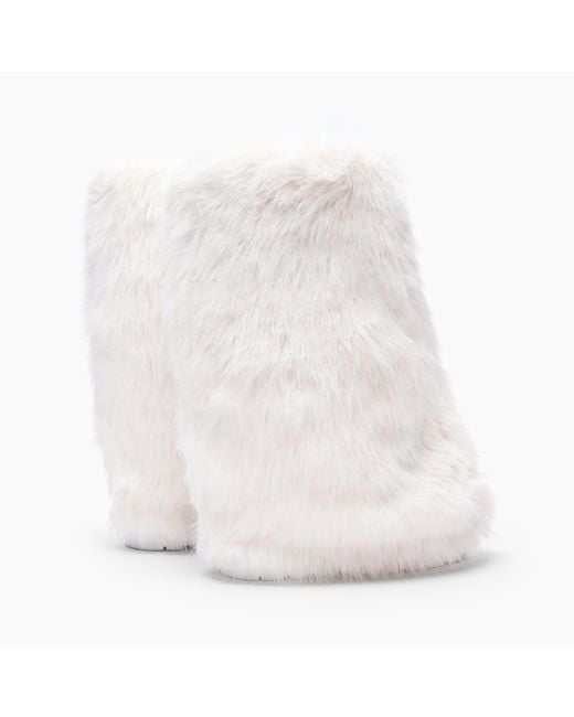 Casadei White Double Face Sub Zero Boot