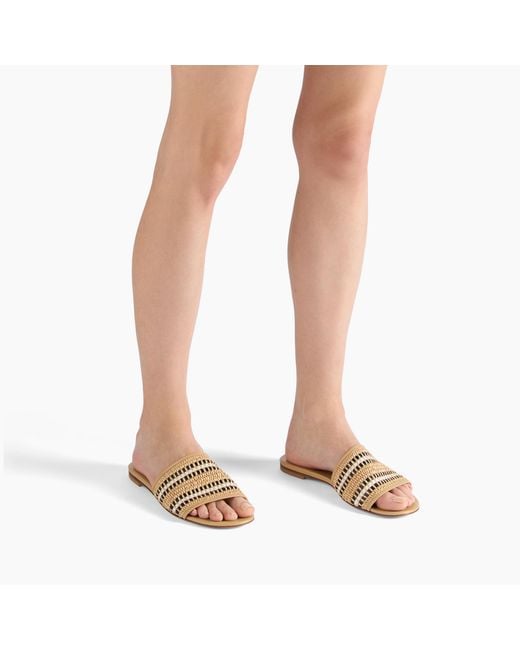 Casadei Natural Amalfi Slide Sandal