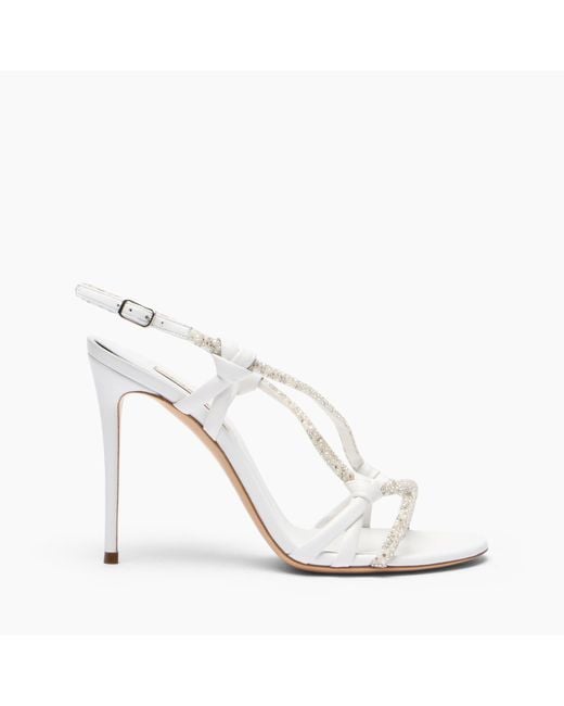 Casadei White Julia Itaca Sandal