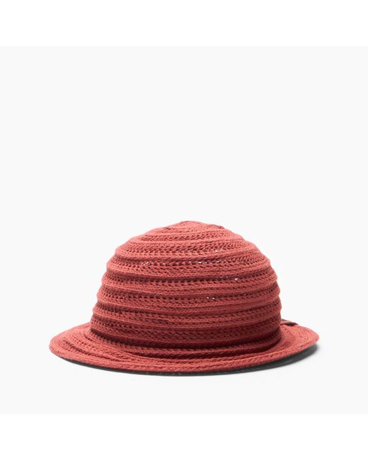 Casadei Orange Pantelleria Hat