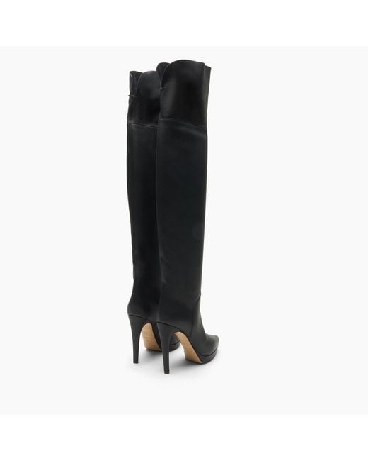Casadei Black Micheele Over The Knee