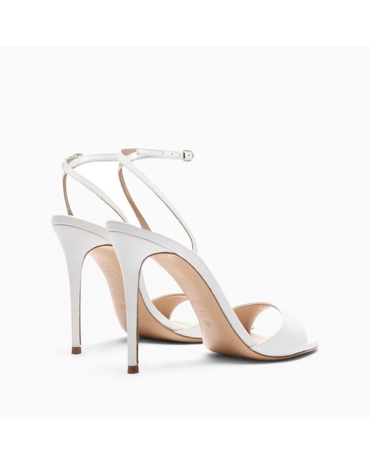 Casadei White Julia Minorca Sandal