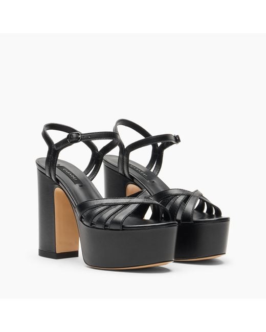 Casadei Black Elsa Platform