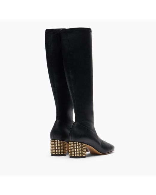Goldmember To The Knee di Casadei in Black