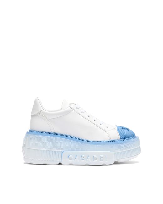 Casadei Blue Nexus Toe Cap Sneakers