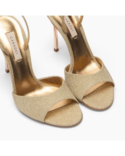 Casadei Metallic Blade Solar Eclipse Sandal
