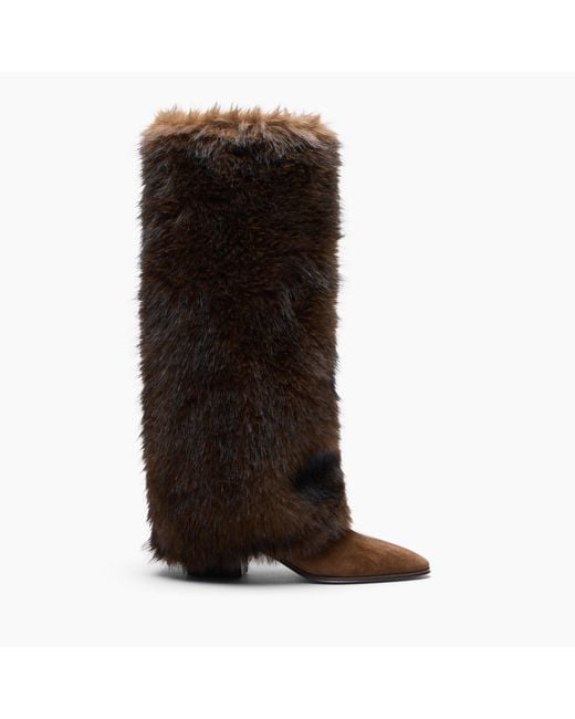 Casadei Brown Beat Sub Zero Boot