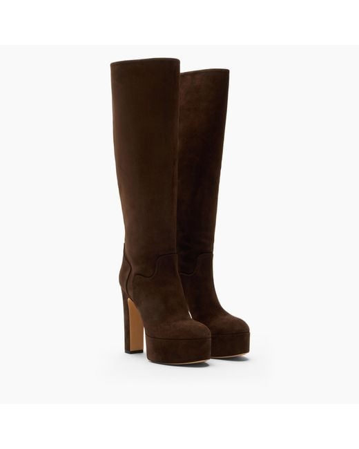 Casadei Brown Patty Renna Boot