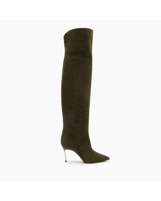 Casadei Green Blade Nomad Over The Knee