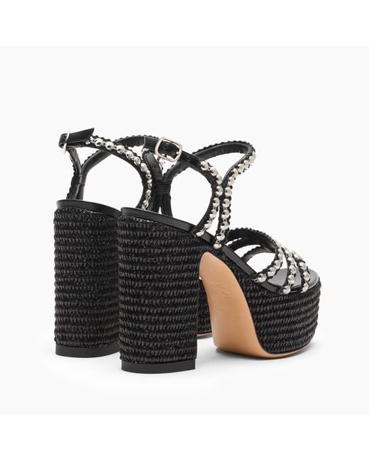Casadei Black Isa Studsway