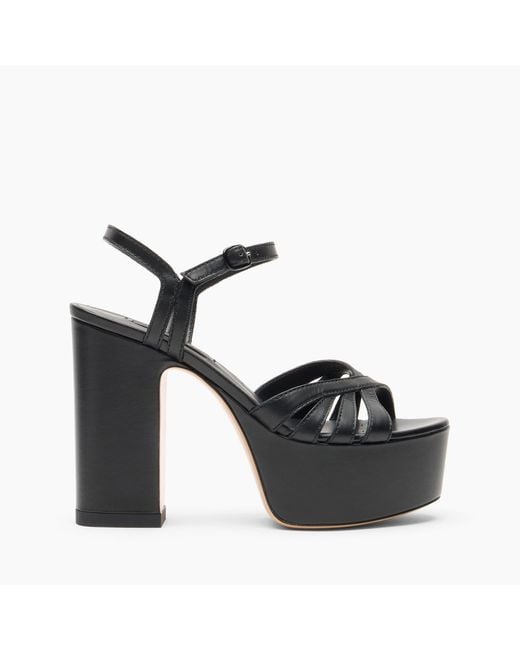 Casadei Black Elsa Platform