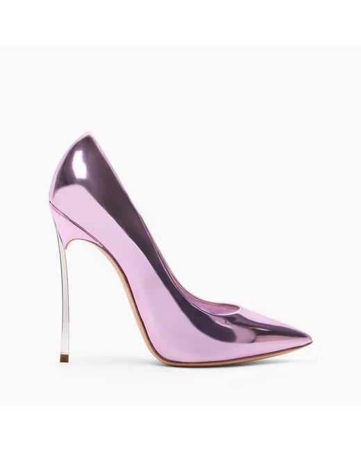 Casadei Purple Blade Interstellar Pumps