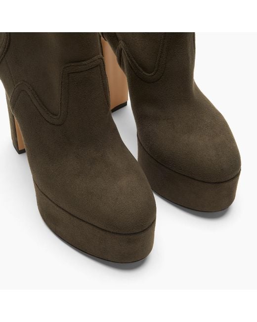 Casadei Brown Patty Arceus Ankle Boot