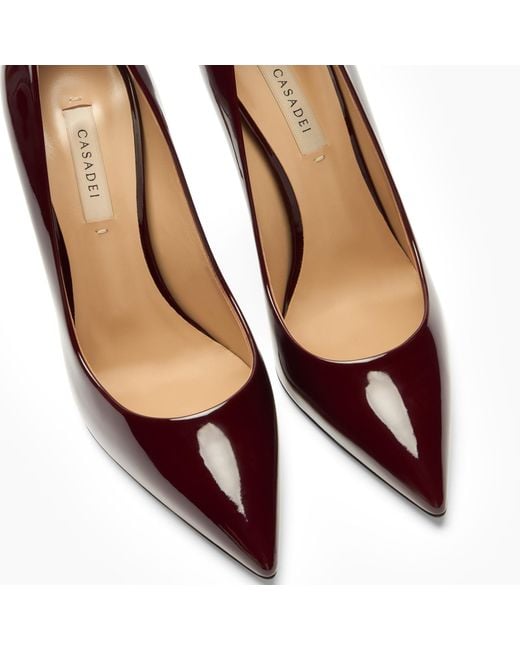 Casadei Purple Julia Pump