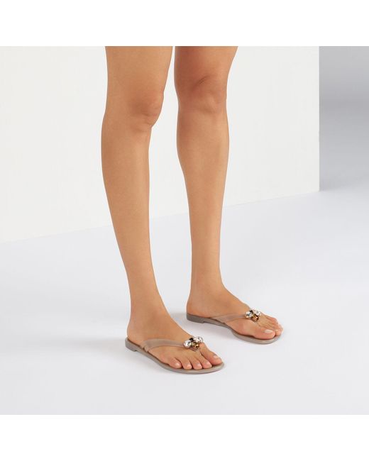 Casadei jelly flip best sale flops