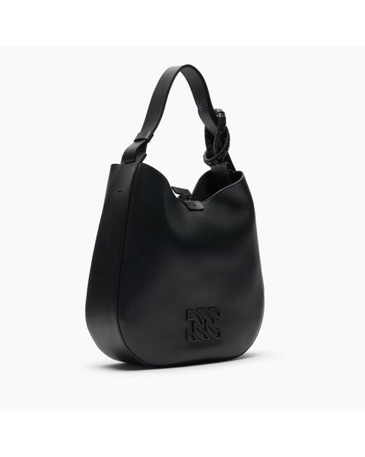 Casadei Black Vandome Bag