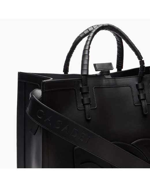 Borsa Beaurivage In Pelle di Casadei in Black