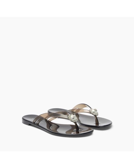 Casadei Black Jelly Flat