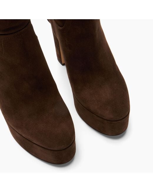 Casadei Brown Patty Renna Boot