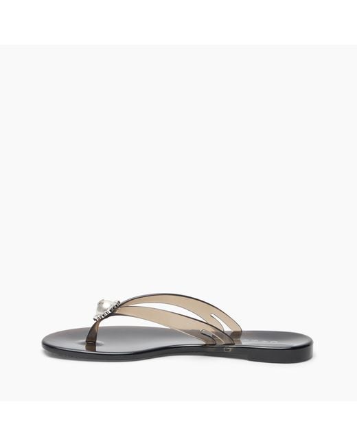 Casadei Black Jelly Flat