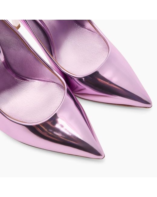 Casadei Purple Blade Interstellar Pumps