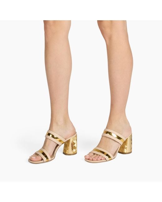 Casadei Metallic Cleo Reflex Mule