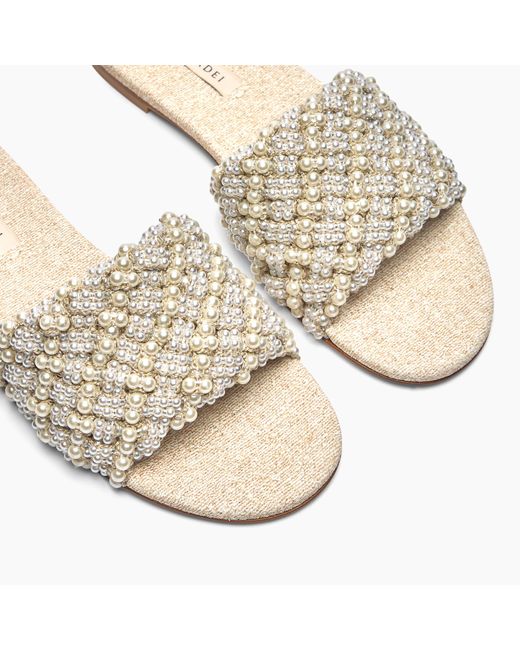 Pearlsway Flat di Casadei in Natural
