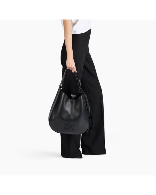 Casadei Black Vandome Bag