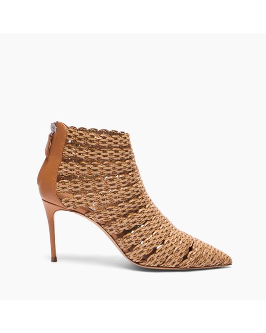Casadei Brown Julia Avenida Ankle Boot