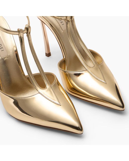 Casadei Metallic Blade Interstellar Victory Slingback