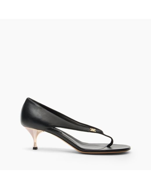 Casadei Black Chic Julia Kitten Sandal