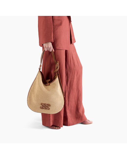 Casadei Brown Vandome Bag