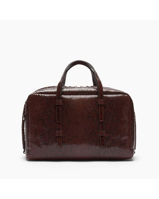 Casadei Brown Bigli Basilisco Bag
