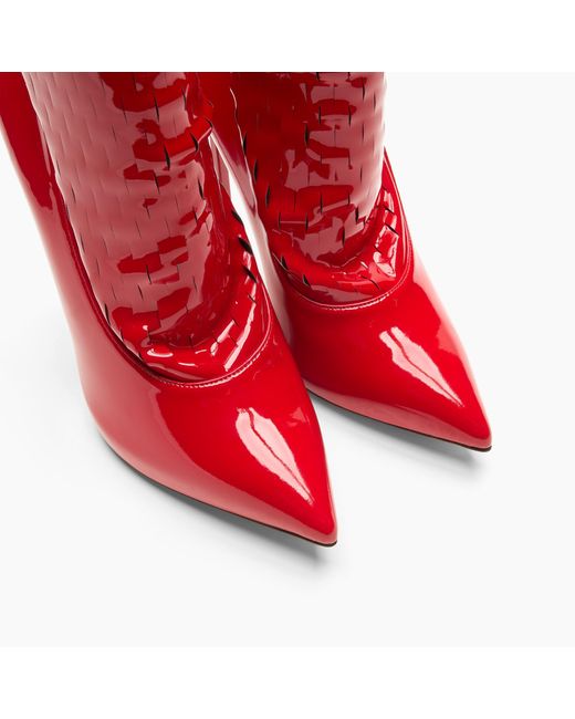 Casadei Red Ultravox Over The Knee