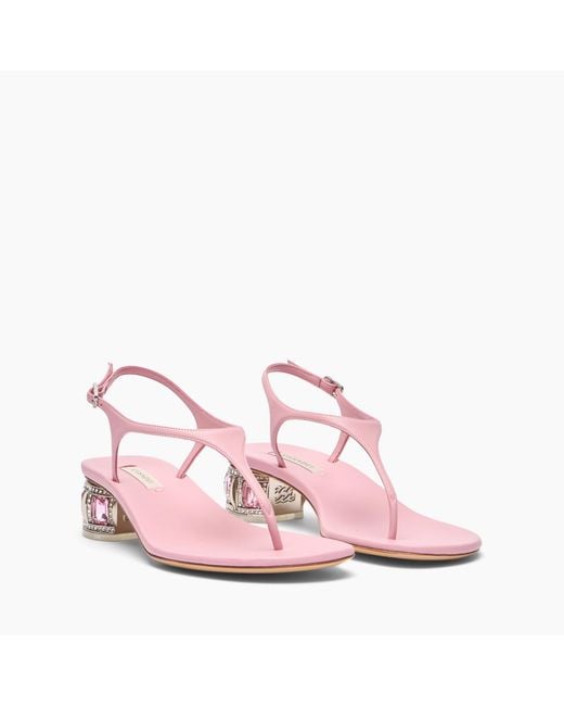 Casadei Pink Belle Epoque Sandal