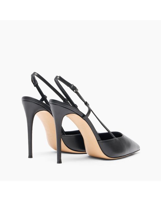 Casadei Blue Julia Leather Slingback