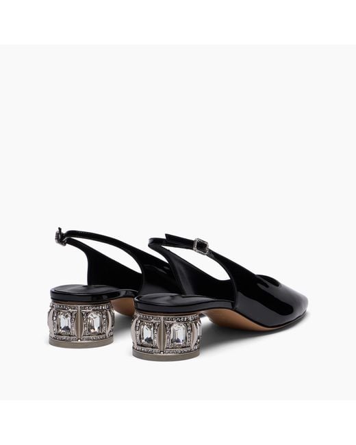 Casadei Black Belle Epoque Samurai Slinkback