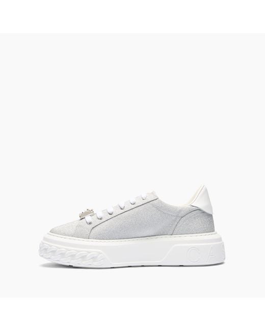 Casadei White Off Road Cas25 Sneakers