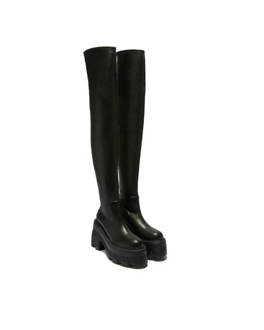 Casadei Black Maxxxi Over The Knee