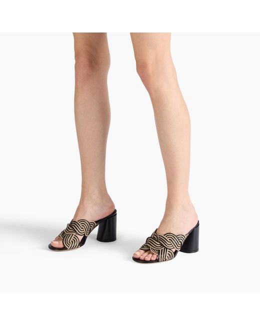 Casadei Gray Cleo Thaiti Mule