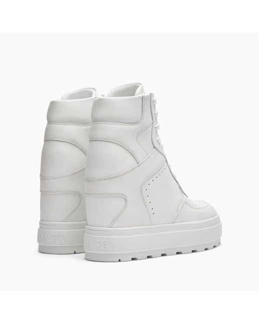 Casadei Gray High Top Sneaker