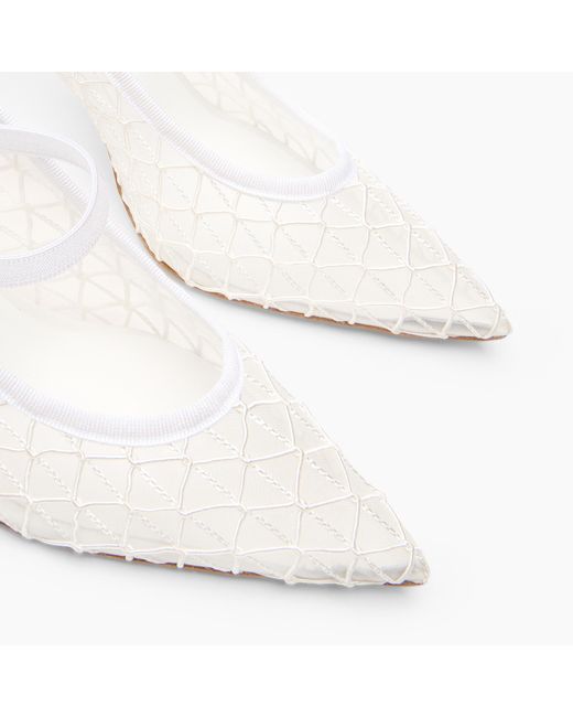 Casadei White Julia Sifnos Pump