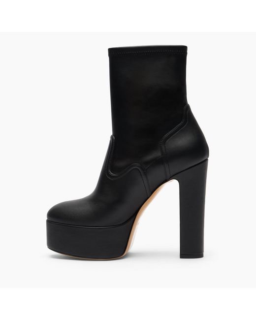 Casadei Black Patty Ankle Boot