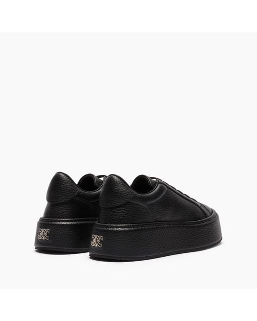 Casadei Black High Box Sneaker