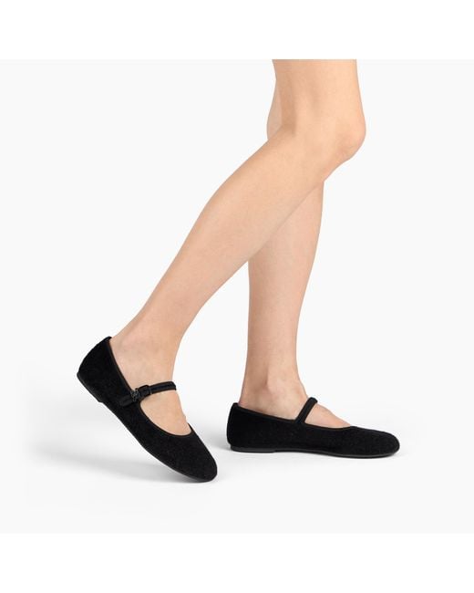 Casadei Black New Ballet Flat