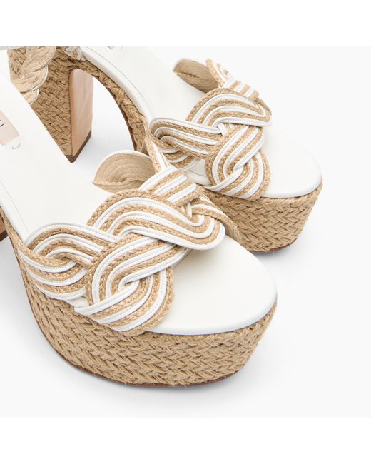 Casadei White Platform Thaiti