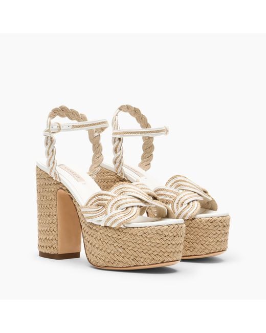 Casadei White Platform Thaiti